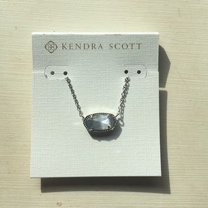 Kendra Scott Elisa necklace in gray